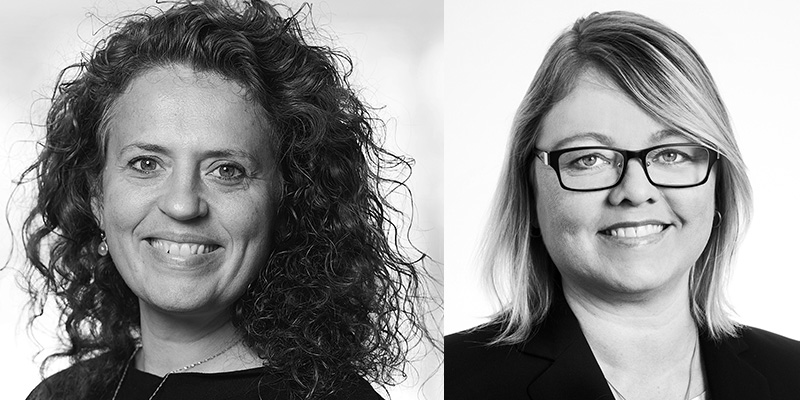 Diana Arsovic Nielsen and Erna Björnsdóttir