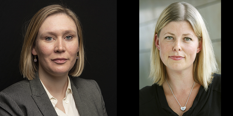 Marianne Aastebøl Minge and Maria Nilsson