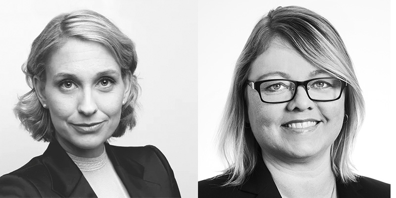 Helena Strigård and Erna Björnsdóttir