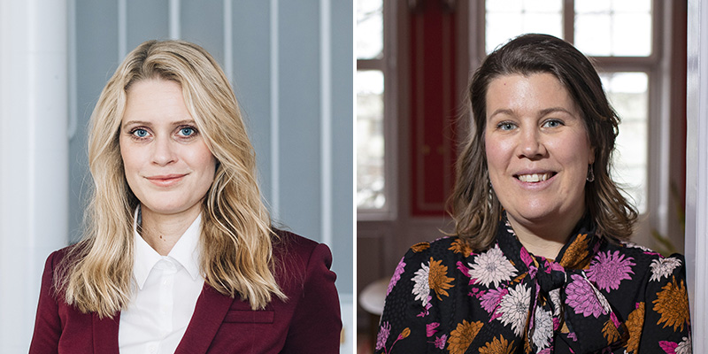 Evelina Vågesjö and Sara Mangsbo